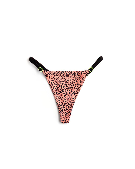 BRAZILIAN THONG SUNSET CHEETAH